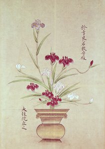 Orchideeën door Japanese School